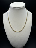 16” 10k Yellow Gold Cuban 3mm 11.1g