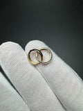 12mm 14k Yellow Gold Huggies 1.4g