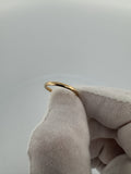 Size 6 14k Yellow Gold 2mm Comfort Fit Band 1.64g