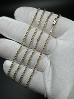 22” 14k Yellow Gold Rope 1.8mm 6.15g