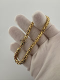 8.5” 14k Yellow Gold Franco 5.5mm 10.7g