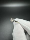 Size 7 14k Yellow Gold 2ct E VVS2 Solitaire Engagement Ring EGL Certified 2.5g
