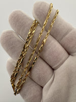 18” 14k Yellow Gold Milano/Figarope 2.2mm 9.7g