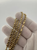 18” 10k Yellow Gold Rope 4mm 19.3g