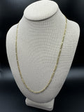24” 14k Yellow Gold Figaro 3.5mm 4.8g