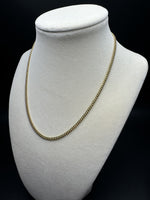 16” 10k Yellow Gold Cuban 3mm 11.1g