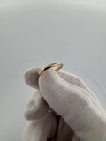 Size 6 14k Yellow Gold 2mm Comfort Fit Band 1.64g