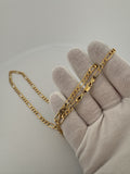 22” 14k Yellow Gold Figaro 4mm 8.0g