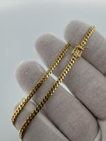 16” 10k Yellow Gold Cuban 3mm 11.1g