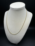 18” 10k Yellow Gold Cuban 2mm 5.66g