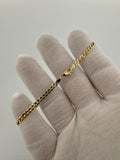 8” 10k Yellow Gold Curb 3.5mm 2.86g