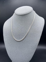 4mm Silver Cuban chains/ bracelets