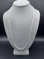 6mm Silver Cuban chains/ bracelets