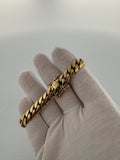 8” 14k Yellow Gold Cuban Link 10mm 64.6g