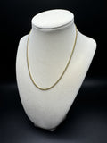 16" 10k Yellow Gold Cuban 2.5mm 7.7g
