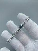 6mm Silver Cuban chains/ bracelets