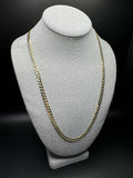 24” 14k Yellow Gold Curb 6mm 20.9g