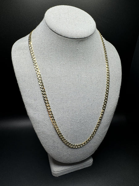 24” 14k Yellow Gold Curb 6mm 20.9g