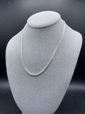 4mm Silver Cuban chains/ bracelets