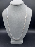 6mm Silver Cuban chains/ bracelets