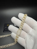 22" 10mm gold over silver moissanite Cuban chain, 18.86ctw D VVS1, 94.9g – Ott Family Jewelry (7)