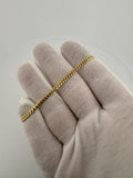 7” 10k Yellow Gold Cuban 3mm 5.2g
