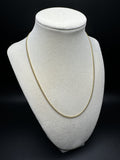 18” 10k Yellow Gold Cuban 2mm 5.66g