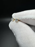 14k Yellow Gold 0.5ctw EGL Certified Lab Diamond Studs