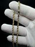 22” 10k Yellow Gold Rope 3.5mm 23.9g