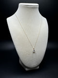 18” 14k Yellow Gold Chain & 1ct E-F VS/VVS Lab Diamond Solitaire 1.0g