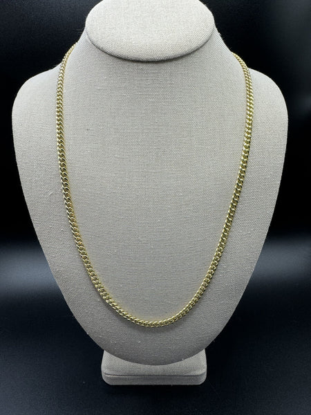 24” 14k Yellow Gold Cuban 5mm 13.9g