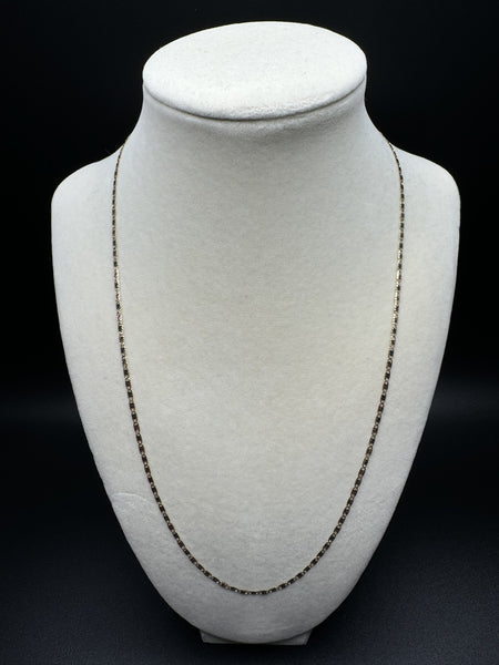 20” 14k Gold Tri-Color Valentin o Link 2mm 1.8g