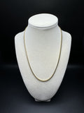 18” 10k Yellow Gold Franco 2mm 13.24g