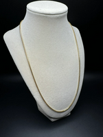 22” 10k Yellow Gold Franco 2mm 12.3g
