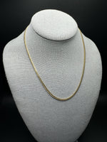 18” 10k Yellow Gold Cuban 3mm 12.1g