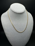 18” 10k Yellow Gold Cuban 3mm 12.1g