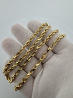 22” 14k Yellow Gold Rope 4.6mm 38.5g