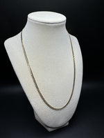 20” 14k Yellow Gold Curb 3mm 6.0g