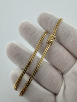 18” 10k Yellow Gold Cuban 3mm 12.1g