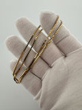 18” 14k Yellow Gold Box Chain 1.7mm 9.7g