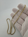 18” 10k Yellow Gold Franco 2mm 13.24g