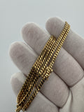 18” 10k Yellow Gold Cuban 3mm 12.1g