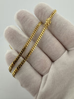 20” 14k Yellow Gold Cuban 3mm 15.5g