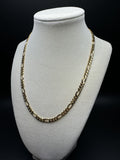 18” 10k Yellow Gold Figaro 5.5mm 18.9g