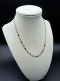 16” 14k Gold Tri-color Fancy Valentino Link 3mm 3.93g