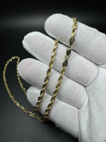 20” 14k Yellow Gold Rope 3mm 23.7g