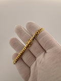 7.5” 10k Yellow Gold Cuban 6mm 19.4g