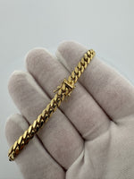 8.5” 14k Yellow Gold Cuban 6mm 24.3g