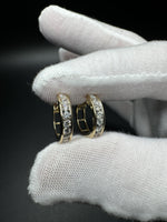 15mm 14k Yellow Gold 1ctw VS/VVS Lab Diamond Huggies 3.8g