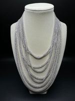 Moissanite Tennis Chains - 2mm (Sterling Silver setting)